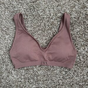 Women’s IVL Brown Seamless Sweetheart Bra Size M/L